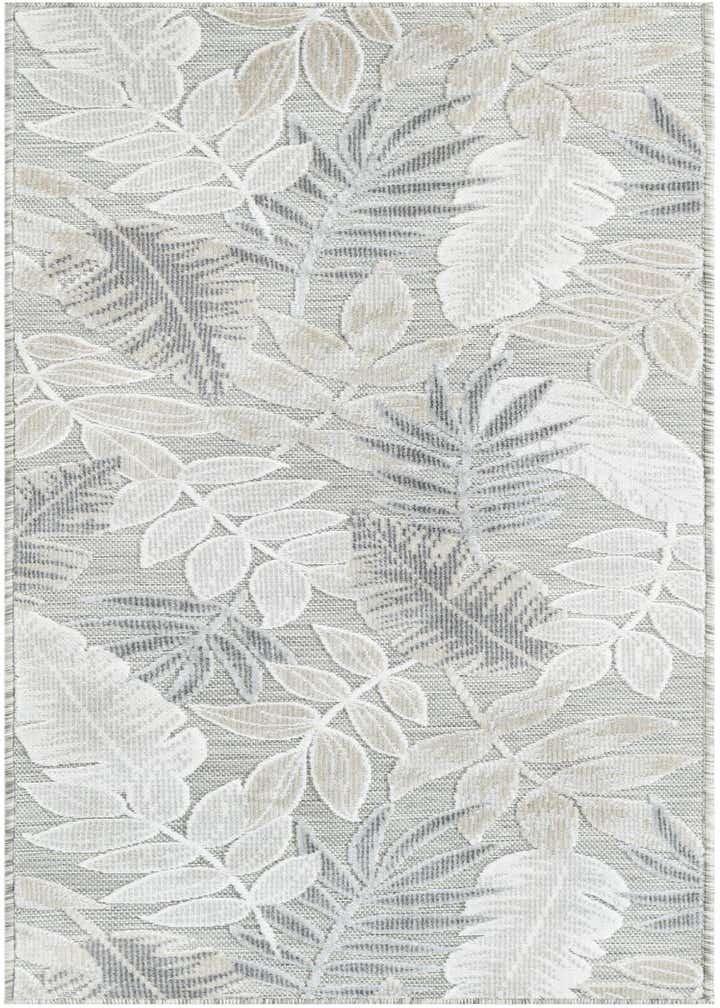 2' 2 x 6' Easy-Clean Botanical Indoor / Outdoor Runner Rug