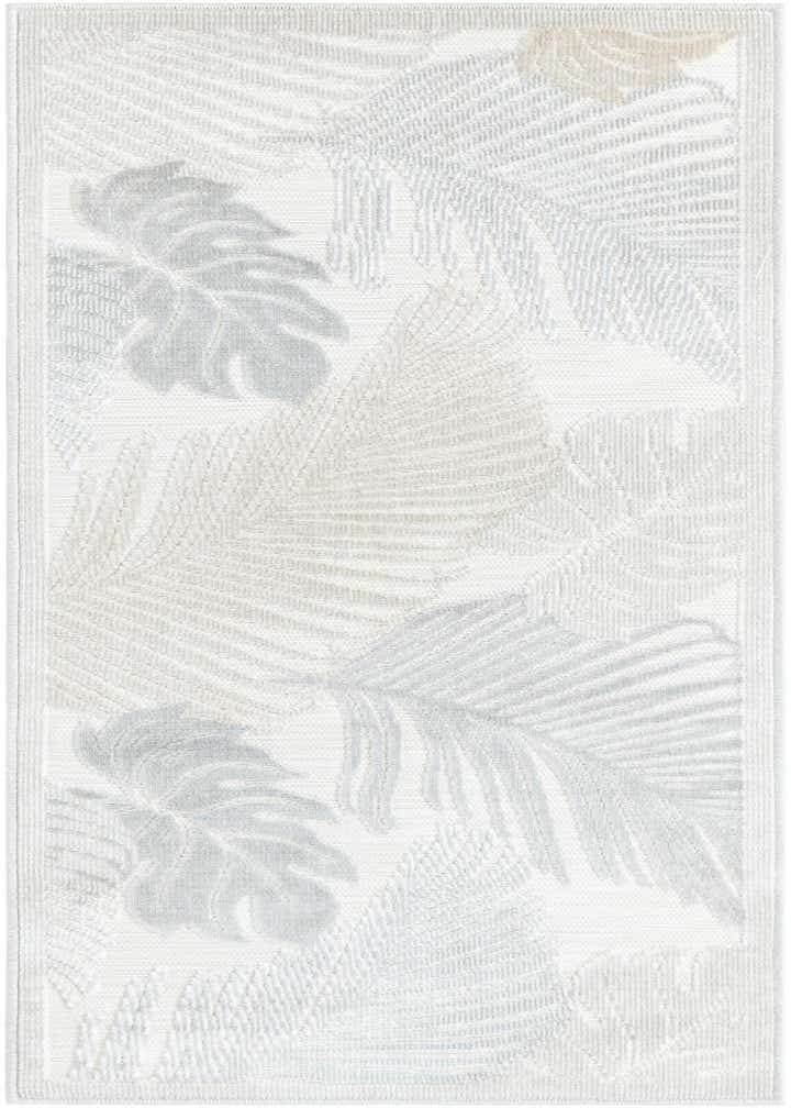 2' 2 x 5' 3 Easy-Clean Botanical Indoor / Outdoor Runner Rug