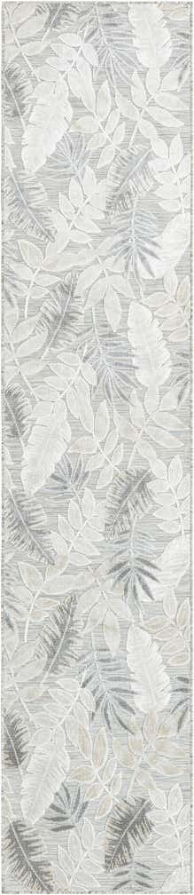 2' 7 x 12' Easy-Clean Botanical Indoor / Outdoor Runner Rug