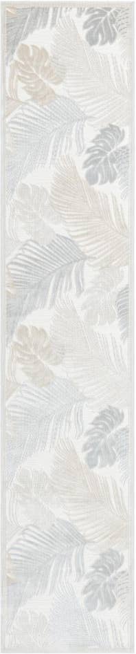 Detail image of 2' 7 x 12' Easy-Clean Botanical Indoor / Outdoor Runner Rug