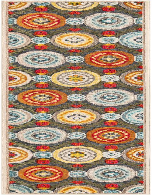 2' 7 x 10' Easy-Clean Casablanca Indoor / Outdoor Runner Rug