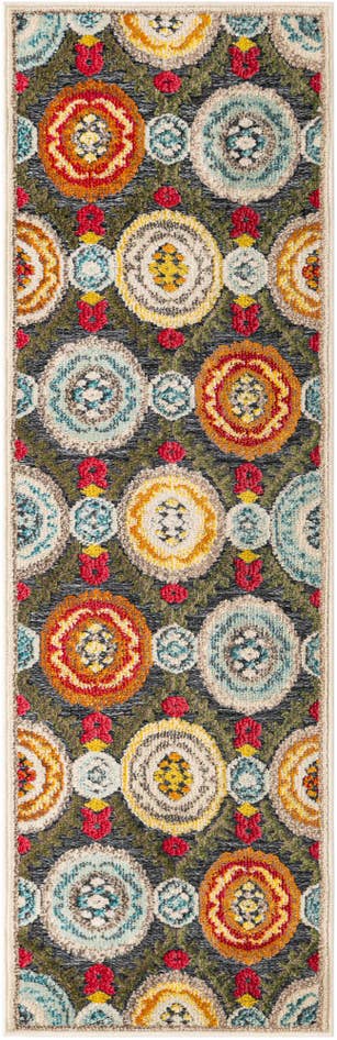 Detail image of 2' x 6' Easy-Clean Casablanca Indoor / Outdoor Runner Rug
