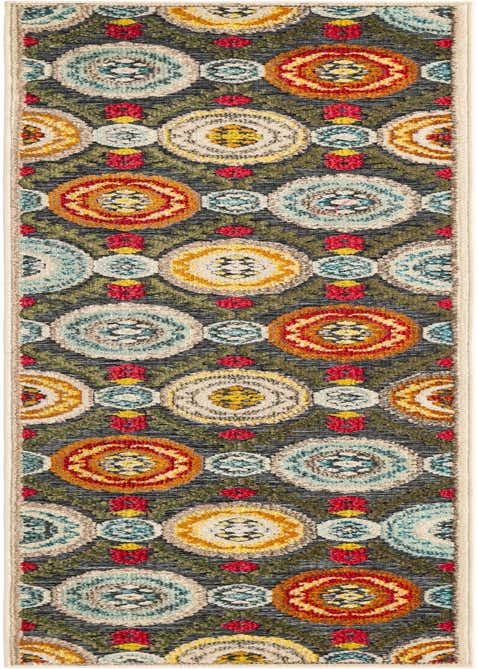 2' x 8' Easy-Clean Casablanca Indoor / Outdoor Runner Rug