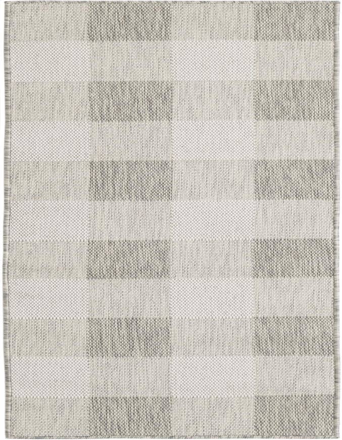 Detail image of 2' x 6' Easy-Clean Checkered Indoor / Outdoor Runner Rug