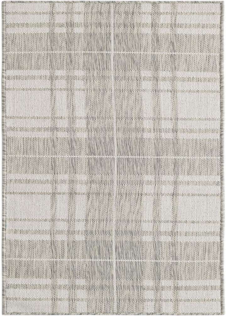 2' x 5' 3 Easy-Clean Checkered Indoor / Outdoor Runner Rug