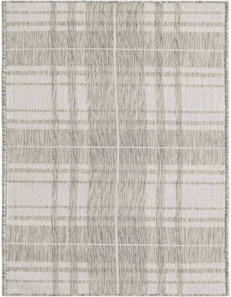 Detail image of 2' x 5' 3 Easy-Clean Checkered Indoor / Outdoor Runner Rug