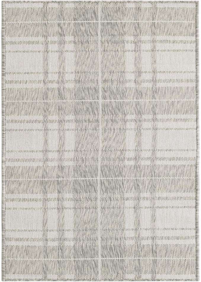 2' x 6' Easy-Clean Checkered Indoor / Outdoor Runner Rug