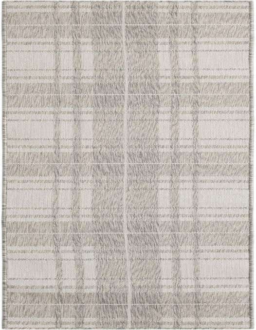 2' x 8' Easy-Clean Checkered Indoor / Outdoor Runner Rug