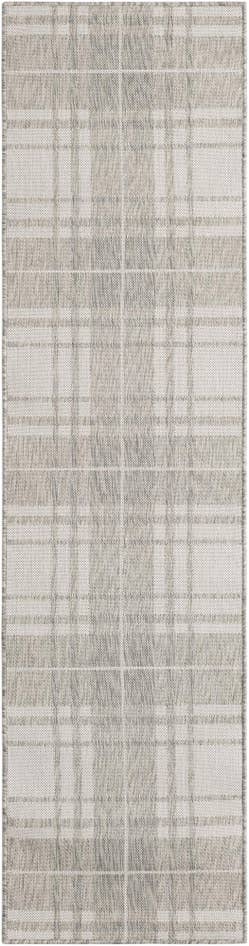 Detail image of 2' x 8' Easy-Clean Checkered Indoor / Outdoor Runner Rug