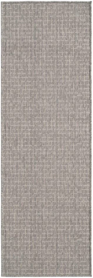 Detail image of 2' x 6' Easy-Clean Checkered Indoor / Outdoor Runner Rug