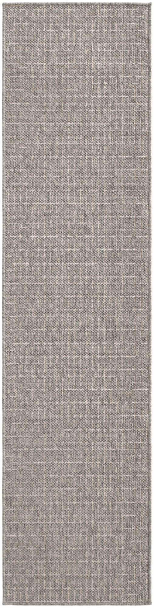 2' x 8' Easy-Clean Checkered Indoor / Outdoor Runner Rug