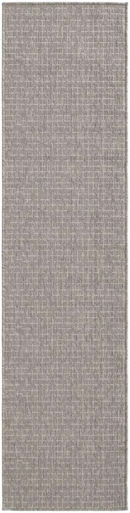 2' x 8' Easy-Clean Checkered Indoor / Outdoor Runner Rug