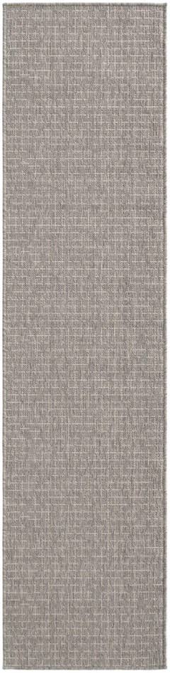 Detail image of 2' x 8' Easy-Clean Checkered Indoor / Outdoor Runner Rug
