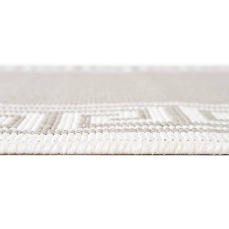 Detail image of 2' x 6' Easy-Clean Coastal Indoor / Outdoor Runner Rug