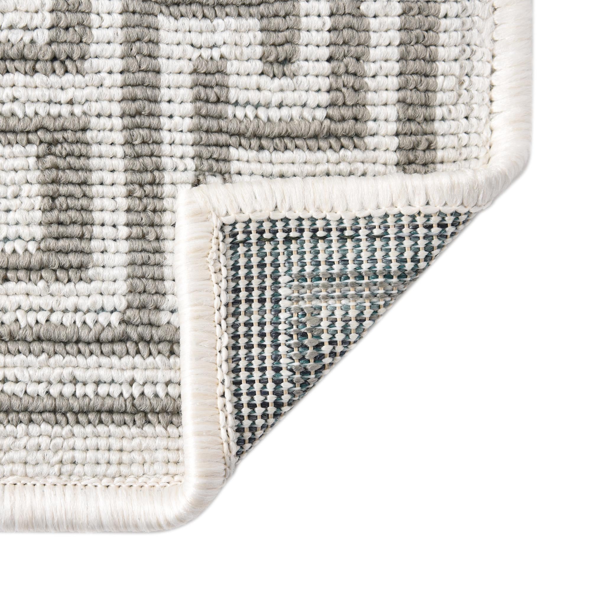 2' x 6' Easy-Clean Coastal Indoor / Outdoor Runner Rug