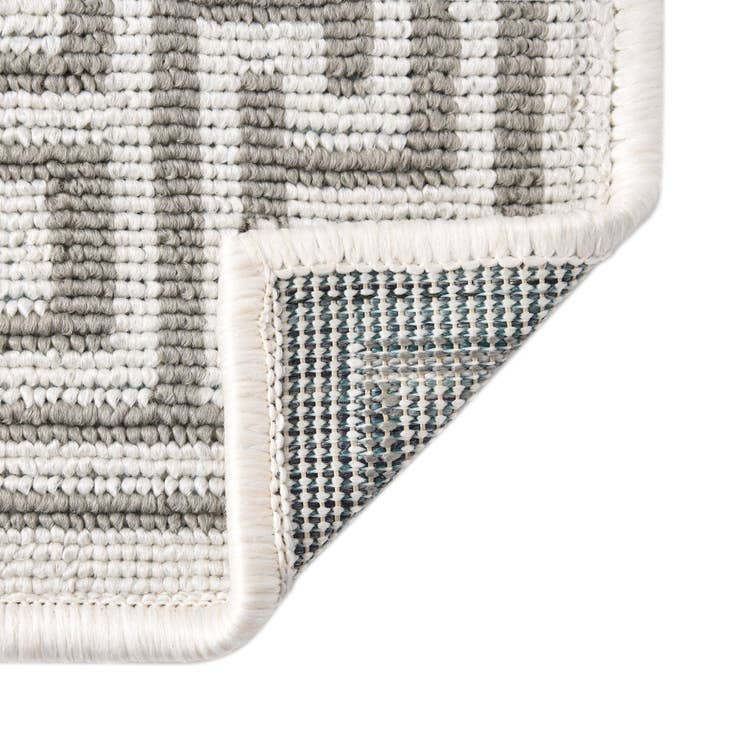Detail image of 2' x 8' Easy-Clean Coastal Indoor / Outdoor Runner Rug