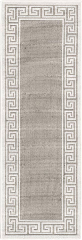 Detail image of 2' x 6' Easy-Clean Coastal Indoor / Outdoor Runner Rug