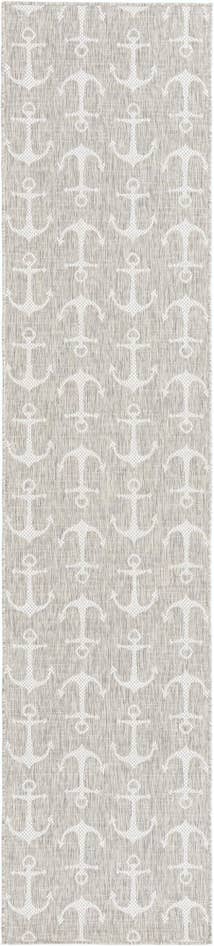 Detail image of 2' 7 x 12' Easy-Clean Coastal Indoor / Outdoor Runner Rug