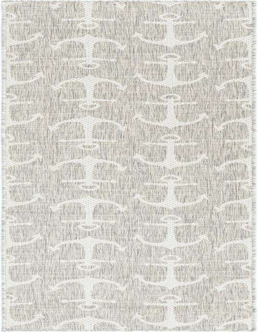 2' x 8' Easy-Clean Coastal Indoor / Outdoor Runner Rug