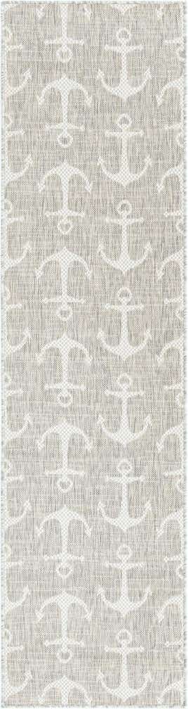 2' x 8' Easy-Clean Coastal Indoor / Outdoor Runner Rug