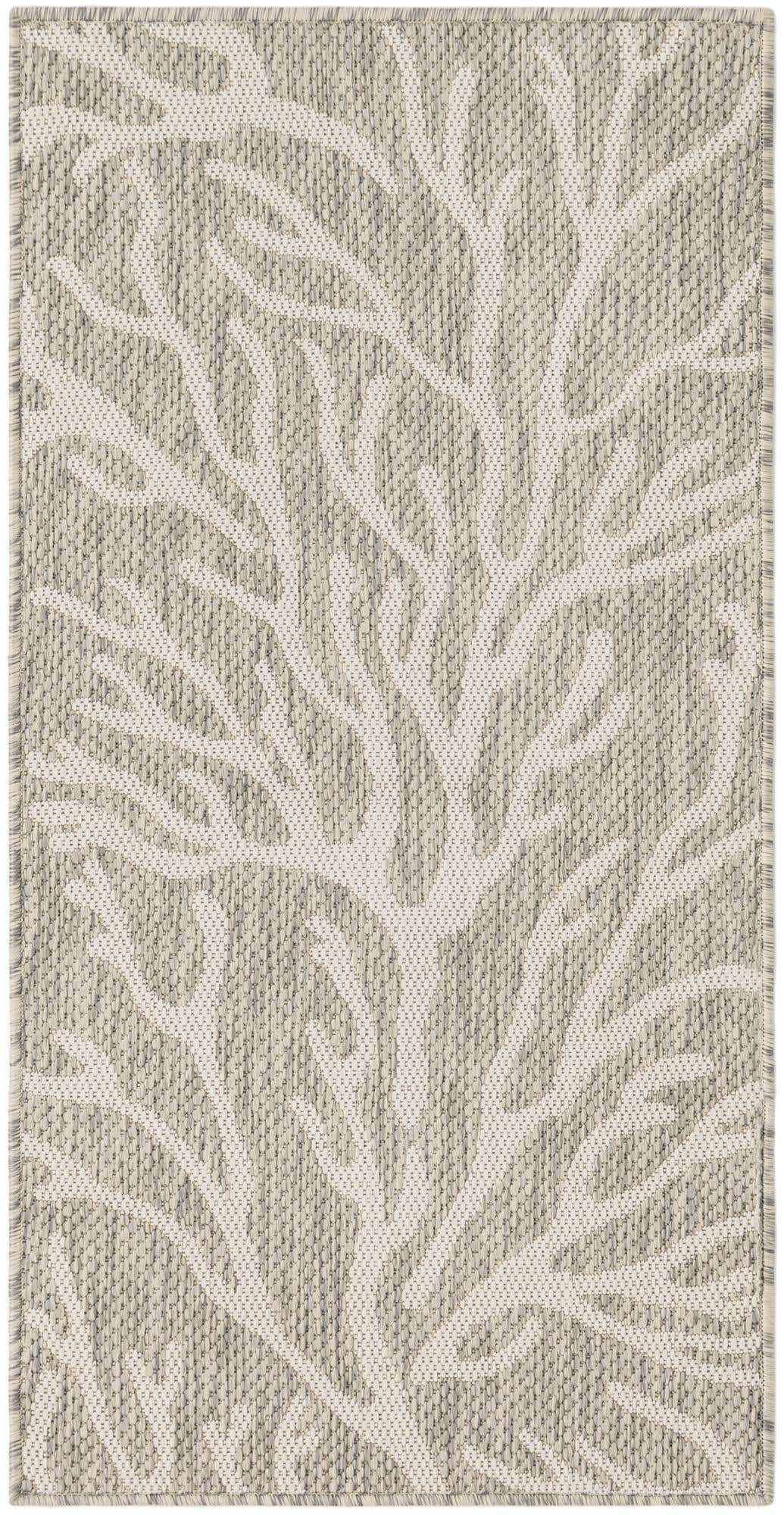 2' x 4' Easy-Clean Coastal Indoor / Outdoor Runner Rug