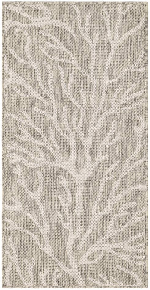 Detail image of 2' x 4' Easy-Clean Coastal Indoor / Outdoor Runner Rug