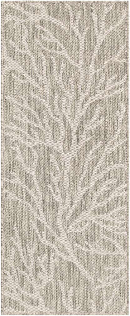 2' x 5' 3 Easy-Clean Coastal Indoor / Outdoor Runner Rug