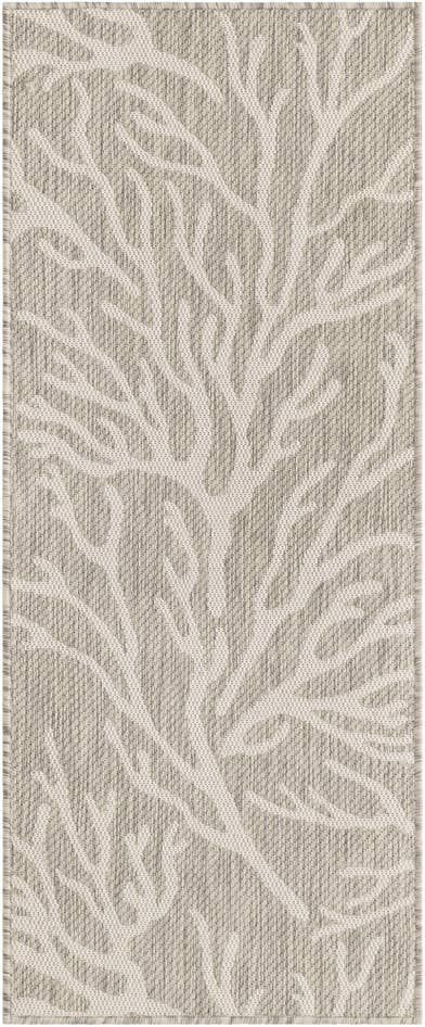 Detail image of 2' x 5' 3 Easy-Clean Coastal Indoor / Outdoor Runner Rug