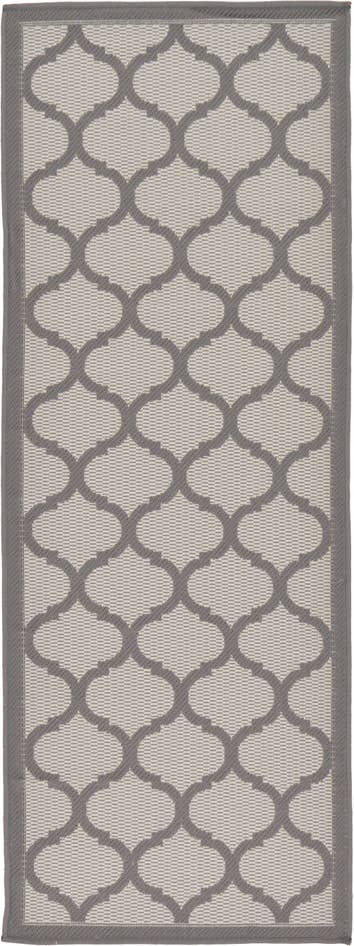 Detail image of 2' 2 x 6' Easy-Clean Lattice Indoor / Outdoor Runner Rug