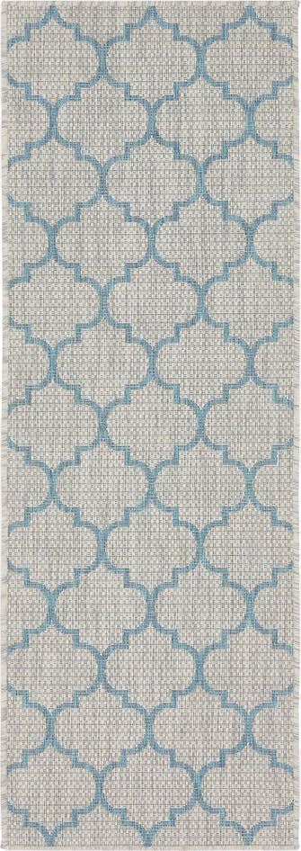 Detailansicht von 60cm x 185cm Leicht zu reinigen Lattice Innen- / Außenbereich Läufer Teppich