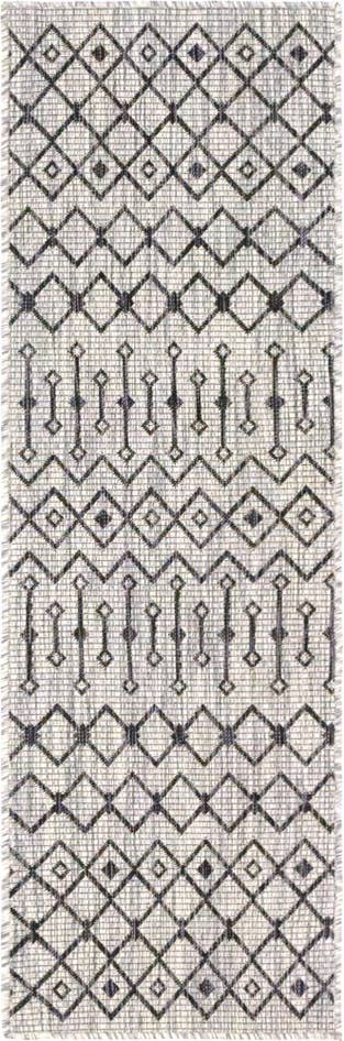 Detail image of 2' x 6' Easy-Clean Lattice Indoor / Outdoor Runner Rug