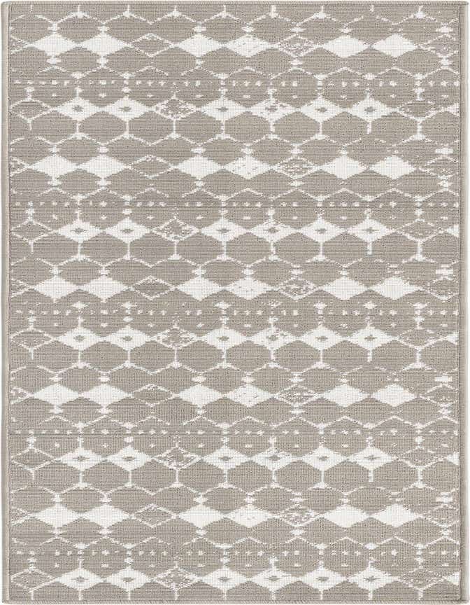 2' x 6' Easy-Clean Lattice Indoor / Outdoor Runner Rug