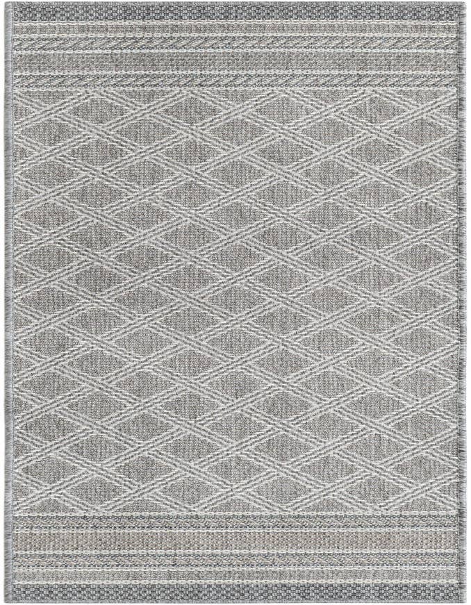 Detail image of 2' x 6' 1 Easy-Clean Lattice Indoor / Outdoor Runner Rug