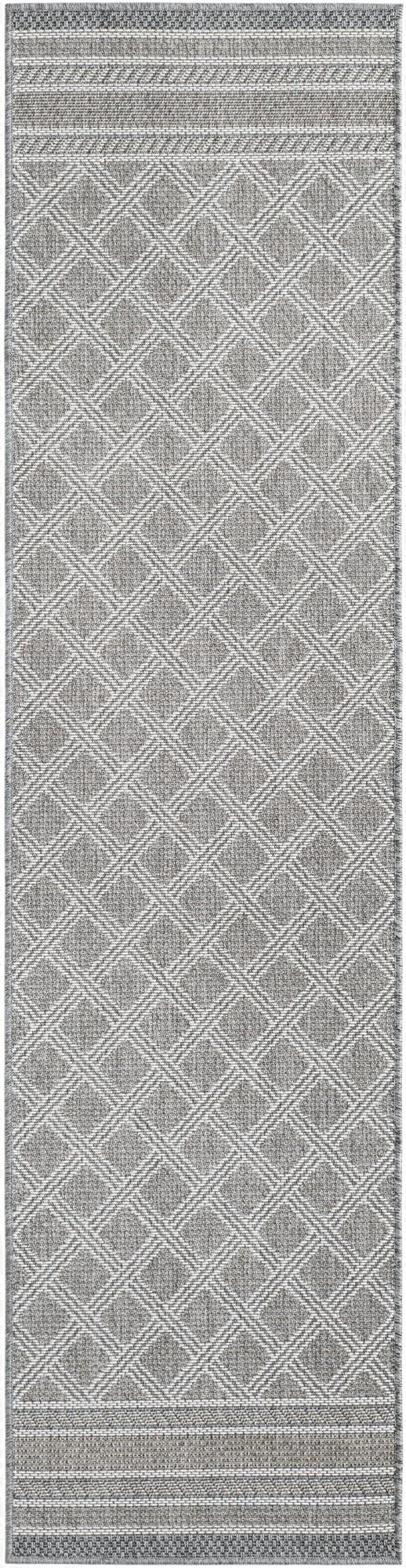 2' x 8' Washable Lattice Indoor / Outdoor Runner Rug