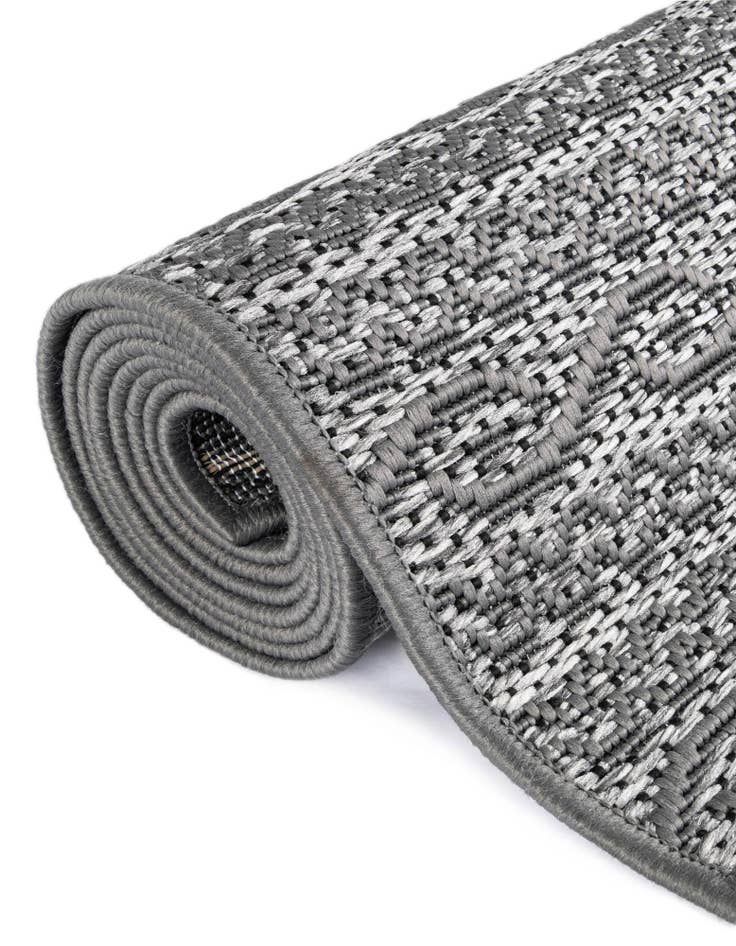 Detail image of 2' 2 x 6'  Washable Modern Indoor / Outdoor Runner Rug