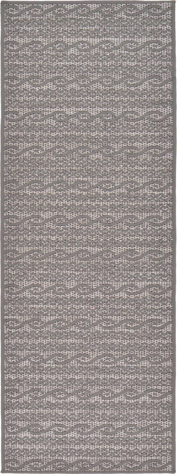 2' 2 x 6' Easy-Clean Modern Indoor / Outdoor Runner Rug