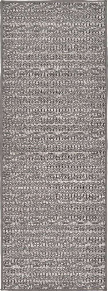 2' 2 x 6' Easy-Clean Modern Indoor / Outdoor Runner Rug