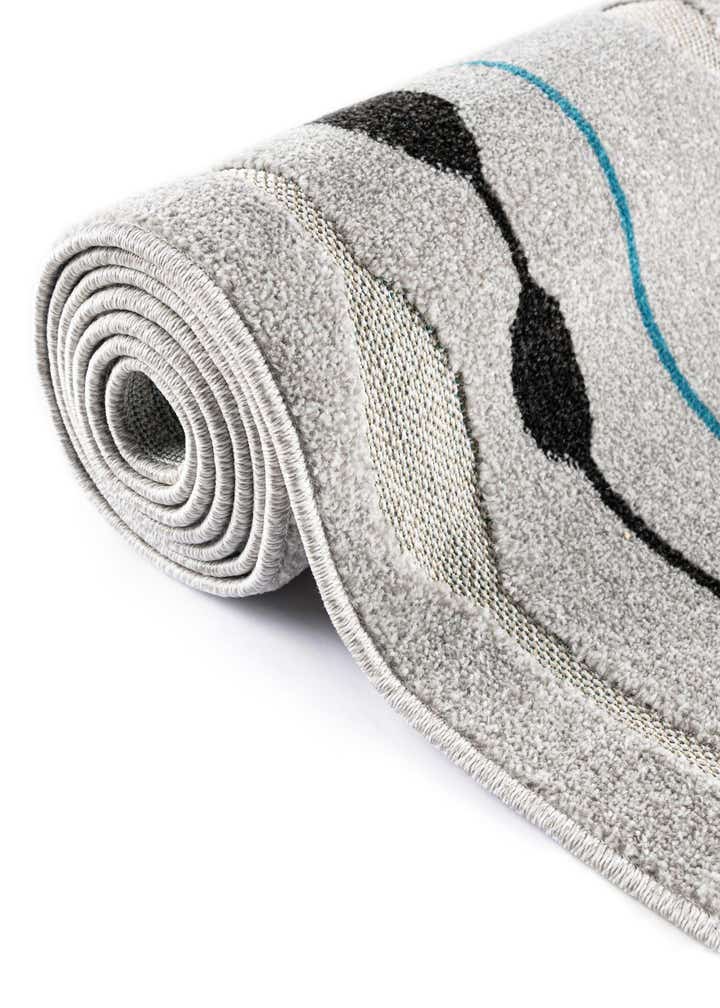 2' x 6' Easy-Clean Modern Indoor / Outdoor Runner Rug