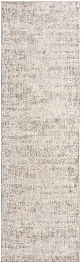 2' 7 x 10' Easy-Clean Modern Indoor / Outdoor Runner Rug