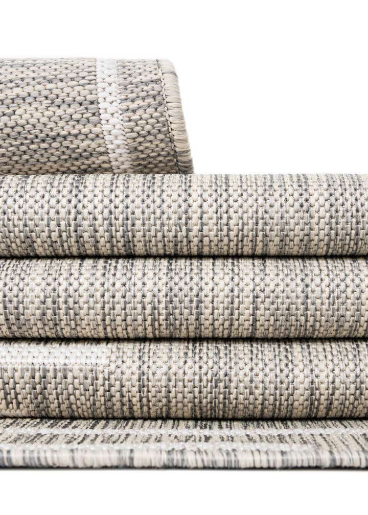 2' 7 x 12' Easy-Clean Modern Indoor / Outdoor Runner Rug