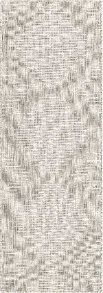 2' x 6' Easy-Clean Modern Indoor / Outdoor Runner Rug