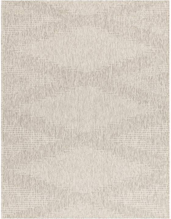 Detail image of 2' 7 x 12' Easy-Clean Modern Indoor / Outdoor Runner Rug