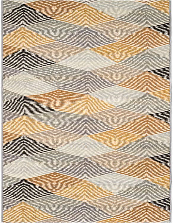 Detail image of 2' 7 x 10' Easy-Clean Modern Indoor / Outdoor Runner Rug
