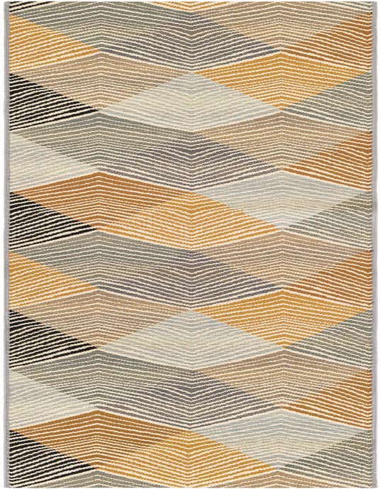 2' x 8' Easy-Clean Modern Indoor / Outdoor Runner Rug