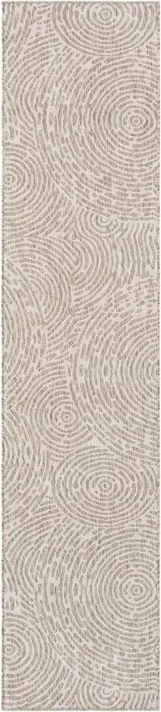 2' 7 x 12' Easy-Clean Modern Indoor / Outdoor Runner Rug