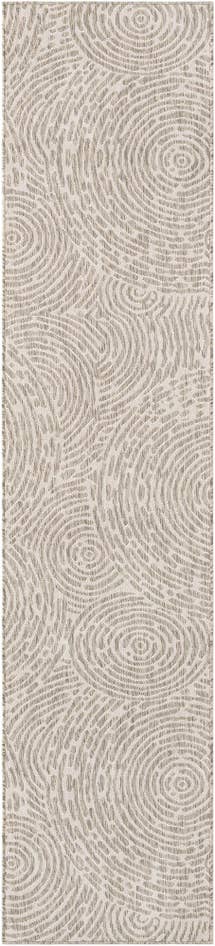 Detail image of 2' 7 x 12' Easy-Clean Modern Indoor / Outdoor Runner Rug