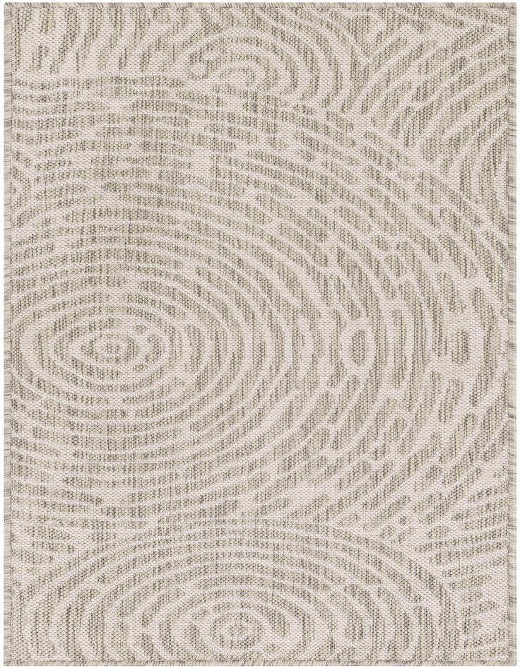 Detail image of 2' x 4' Easy-Clean Modern Indoor / Outdoor Runner Rug