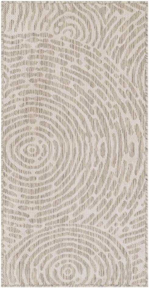 Detail image of 2' x 4' Easy-Clean Modern Indoor / Outdoor Runner Rug