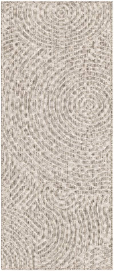 Detail image of 2' x 5' 3 Easy-Clean Modern Indoor / Outdoor Runner Rug