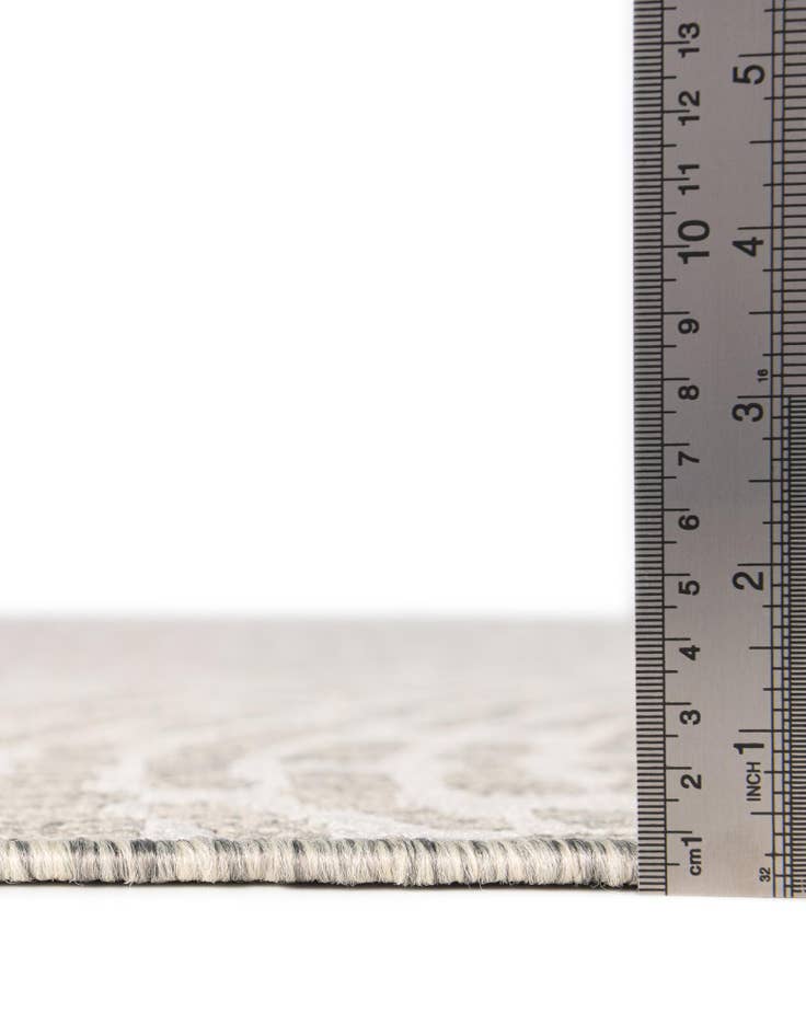Detail image of 2' x 8' Easy-Clean Modern Indoor / Outdoor Runner Rug